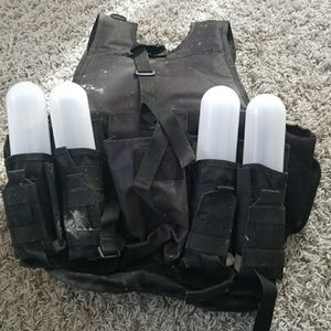 paintball vest with pods